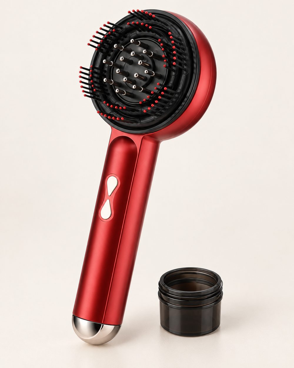 La brosse massante cuir chevelu